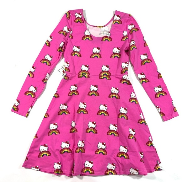ModCloth x Hello Kitty Brought You A Rainbow A Line Dress - Picture 2 of 8